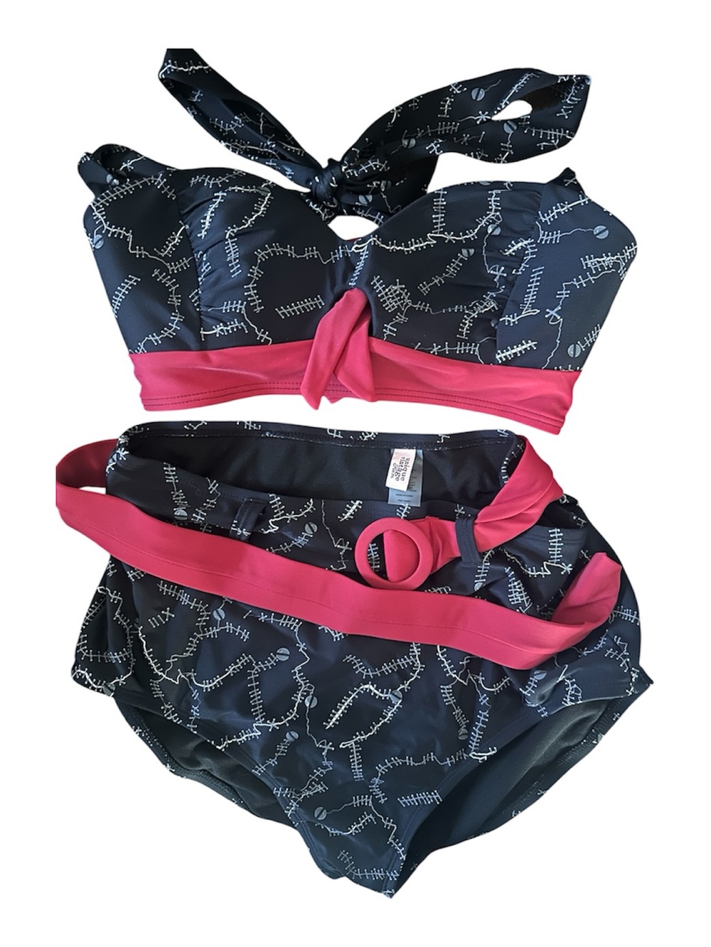 Unique Vintage swimsuit set